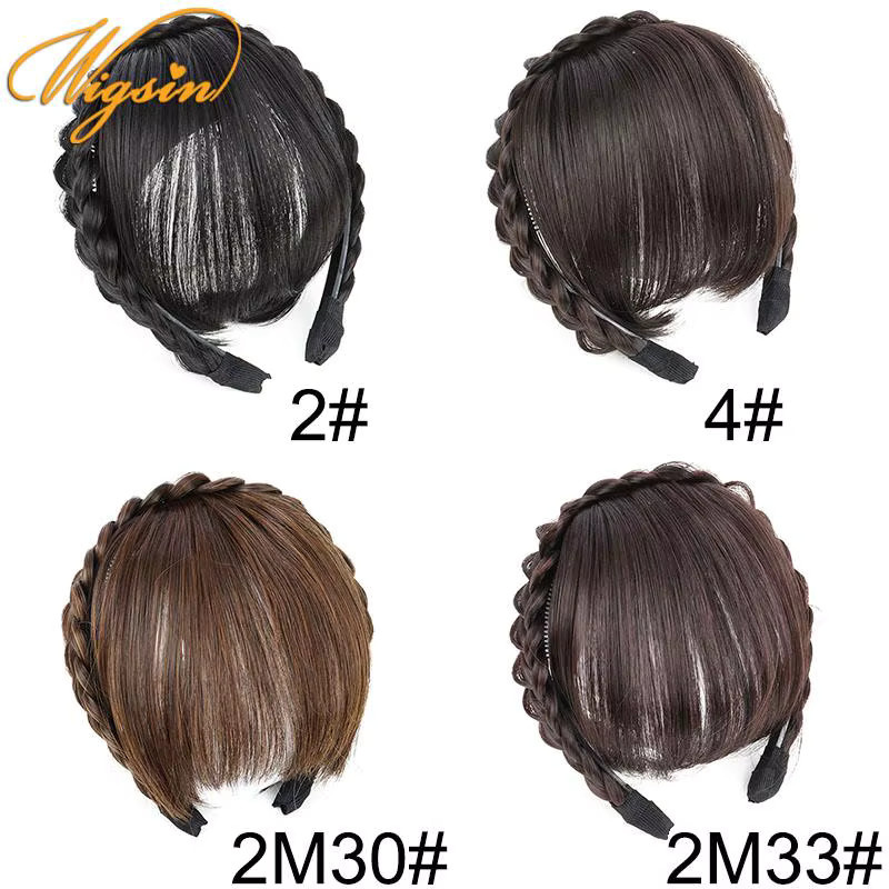 Clip-in-Haarverlängerung Air Bangs, synthetisch, Damen - Bild 2