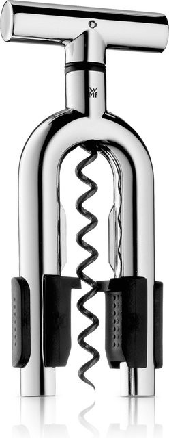 WMF Prosecco- und Weinkorkenzieher in Silber - Bild 1