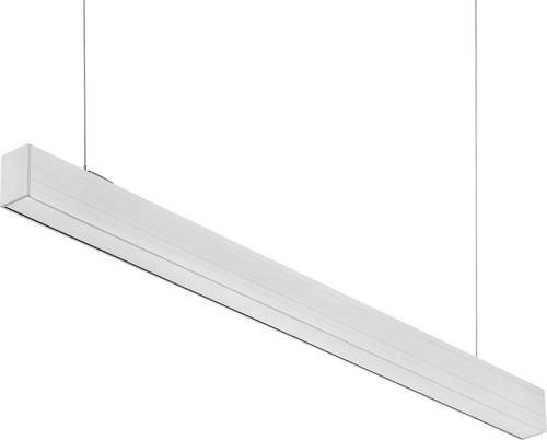 Mlight LED-Linienleuchte in Grau und Weiß, 48W, B: 1131 mm, T: 50 mm, H: 75 mm - Bild 1