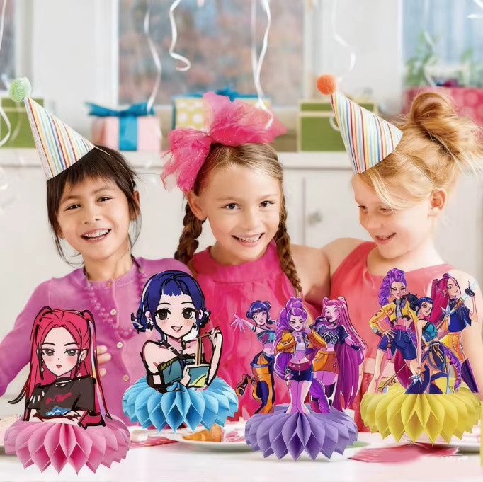 Hasbro Anime-Figuren, 8-teiliges Set, Tischdekoration, Pappe / Karton - Bild 3