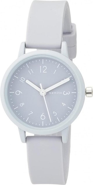 Fieldwork Armbanduhr Analog, Quarz, Silikon, Grau, Damen - Bild 1