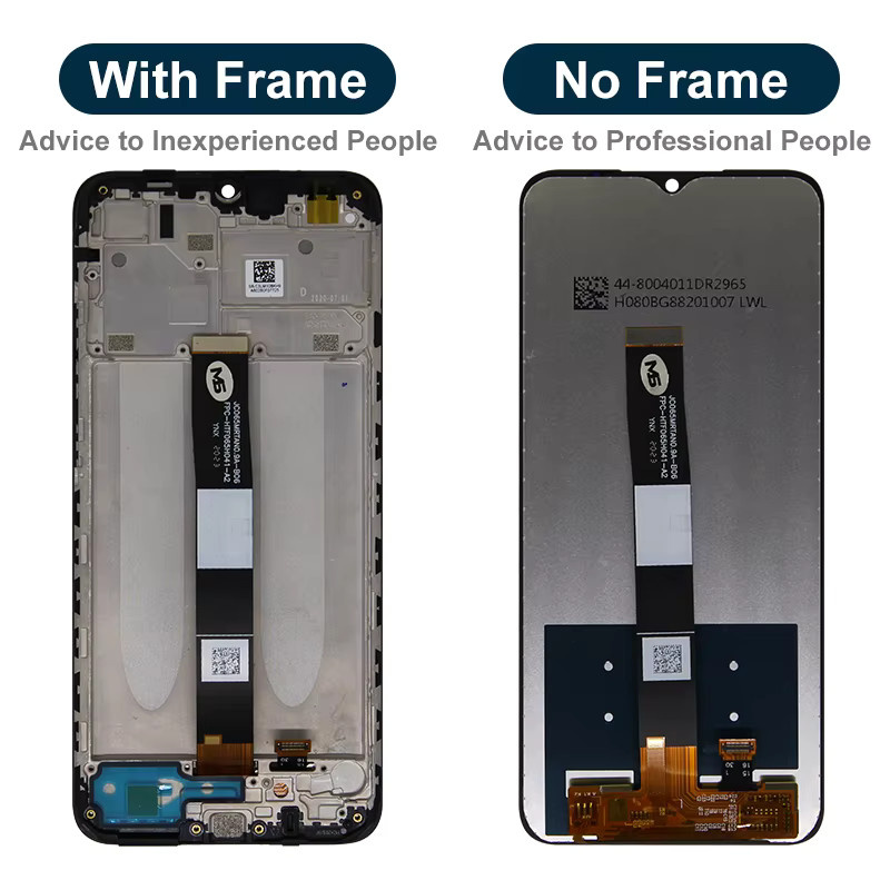 Xiaomi Redmi 9A LCD Touchscreen Digitizer mit Rahmen 6,53 Zoll in Schwarz für Redmi 9C Display-Ersatzteile - Bild 3