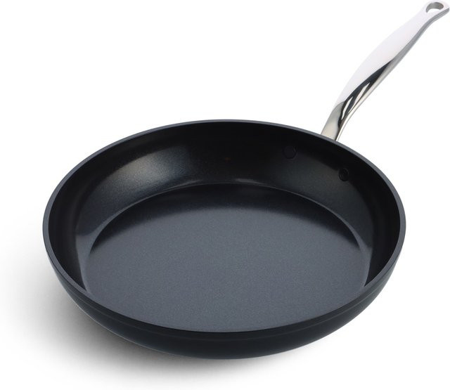 Zwilling Barcelona Pro Bratpfanne mit Keramikbeschichtung und Glasdeckel, Schwarz, Durchmesser: 30 cm - Bild 1