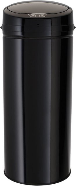 ECHTWERK Abfalleimer mit Infrarot-Sensor, 48 l, Schwarz, Rund, Durchmesser: 30,5 cm, Höhe: 56,5 cm - Bild 1
