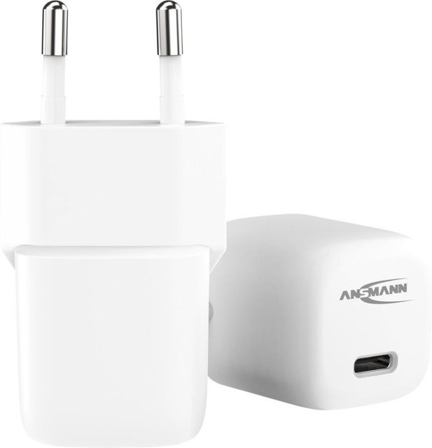 Ansmann Home Charger HC120PD-mini USB-C Ladegerät in Weiß - Bild 1