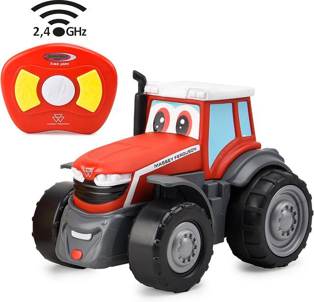 JAMARA Massey Ferguson RC Traktor ferngesteuert mit Sound rot ab 2 Jahren - Bild 3