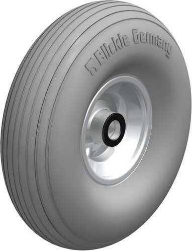 Blickle Rad-Luftreifen P 261/20-50R-SG in Grau mit Stahlfelge, Durchmesser: 26 cm, Tragfähigkeit: 150 kg - Bild 1