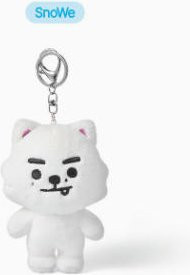 Plüschanhänger JUNGWON, 10cm, gray, Unisex - Bild 1