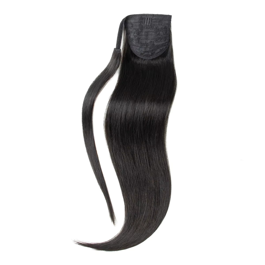Echthaar-Pferdeschwanz Clip-in, 30,5–55,9 cm, 40–60 g, Unisex - Bild 3