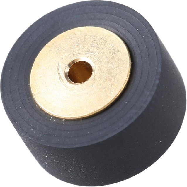 Xudikou Gummi-Andruckrolle Kupfer-Druckbandrad für professionelle Aufnahmeanwendungen in Gold und Schwarz - Bild 1