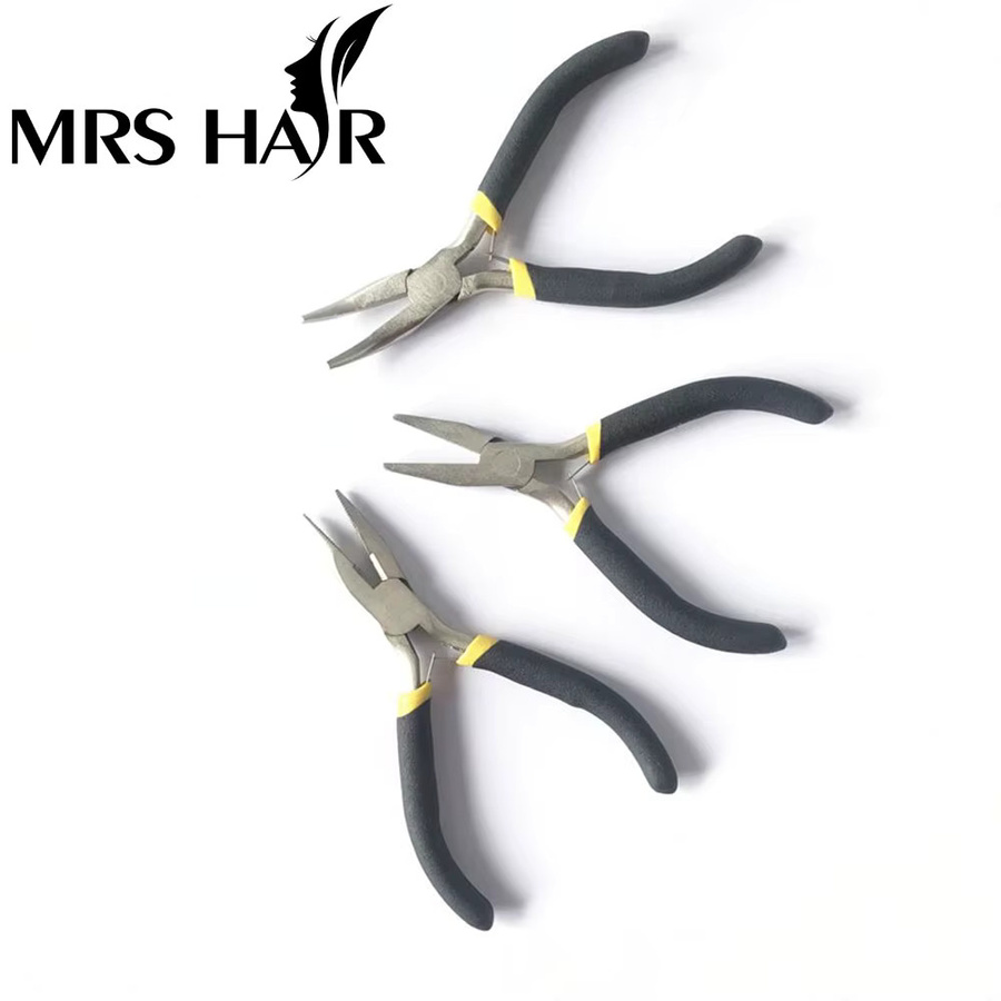 Microlink Haarverlängerung Metall Stahlzange für I-Tip Micro Nano Ringe - Bild 1