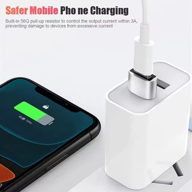 USB 3.0 zu Typ C Konverter Adapter in Silber für Computer und Smartphone - Bild 5