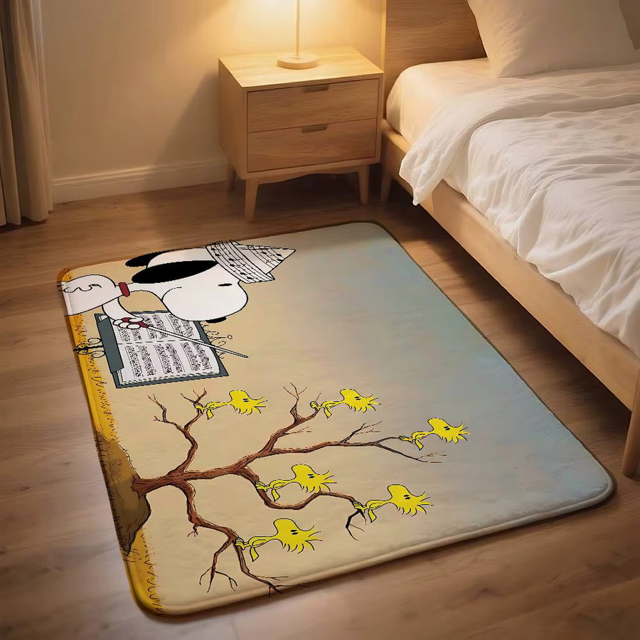 Beast Kingdom Snoopy Teppich Rutschfeste Badezimmer Matte und Fußmatte in Multicolour B: 60 cm, T: 40 cm - Bild 3