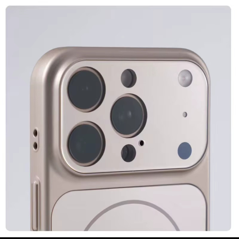 AG Nano magnetische Hülle für iPhone 17 Pro/Pro Max, iPhone 16, 15, 14, 13, mattiert mit großem Kamera-Glasfenster, Orange - Bild 2