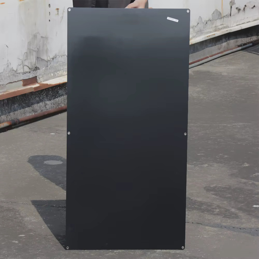xinpuguang Flexibles Monokristallines Solarpanel 12V Ladegerät in Schwarz für Camper, Yacht und RV - Bild 2