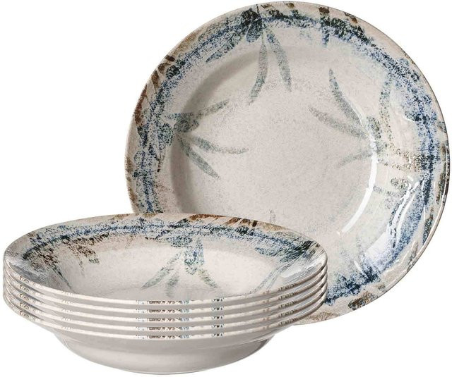 Ritzenhoff & Breker Pastateller Todi Pasta Bowl, 6er Set, Multicolour, Durchmesser: 29 cm - Bild 1