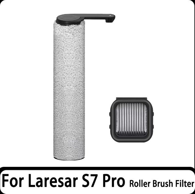 LIXIU Ersatzset für Laresar S7 Pro Nass- und Trockensauger mit Bürstenrolle und HEPA-Filter - Bild 1