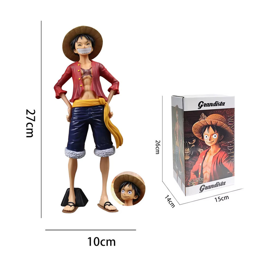 Bandai One Piece Monkey D. Luffy, Actionfigur, 26 cm, Kunststoff - Bild 5