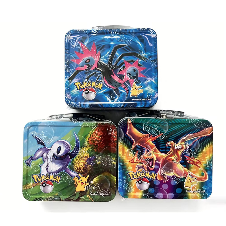 Bandai Pokémon Pikachu Kampfspielzeug-Set, 68-teiliges Set, in Blechdose - Bild 2