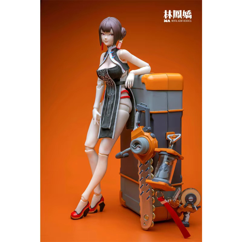 JOY TOY Geistige Agent Original Zhenyilu Serie Lin Fengjiao Mobile Puppe, 1/10, Handgemachte Modell Spielzeug - Bild 3