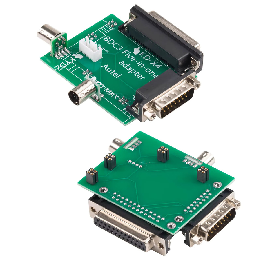 YIQIXIN 5 in 1 BDC3 Adapter Schlüssel Programmierwerkzeug für BCP Freies Schweißen, Farbe: Grün, kompatibel mit G42 G20 G30 G70 G05 sowie IM608 IM508 KD-X4 KYDZ - Bild 2