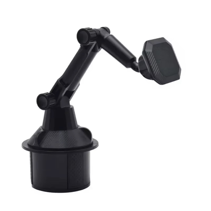 VIKEFON Magnetische Handyhalterung für das Auto mit 360 Grad Rotation, kompatibel mit MagSafe iPhone und Samsung, Schwarz - Bild 5