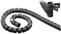 Wentronic goobay WireTube Kabelschlauch Schwarz 2,5 m - Bild 1