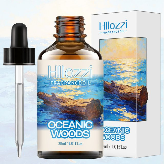 Hllozzi Oceanic Woods Duftöl, Unisex, für Haare und Körper - Bild 1