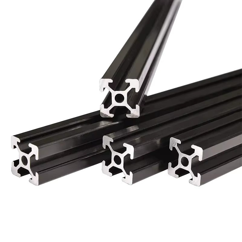 2 Stück Openbuilds 2020 V-Slot Aluminiumprofil, 20 x 20 mm, Schwarz oder Silber, für CNC und 3D-Drucker - Bild 3