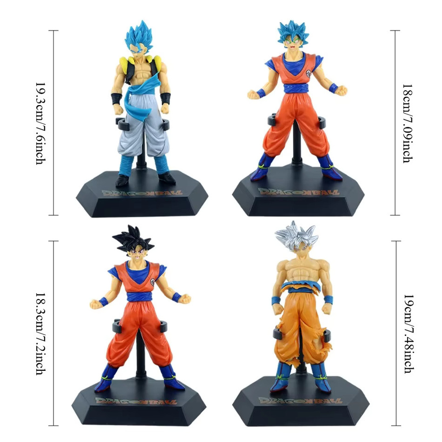 Bandai Dragon Ball Z Super Saiyan Son Goku Broly Vegeta Actionfigur, Einzelfigur - Bild 4