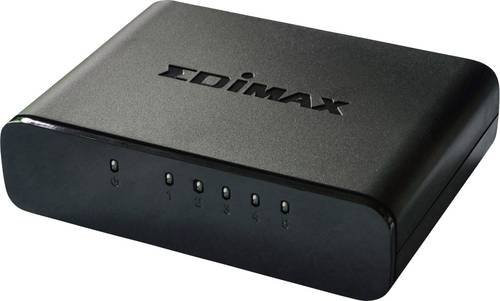 EDIMAX ES-3305P Netzwerk Switch mit 5 Ports und 100 Mbit/s in Schwarz - Bild 1