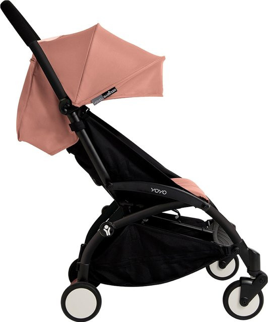 Stokke YOYO3 Travel Buggy inklusive Babyzen Textilset in Schwarz und Rot - Bild 1