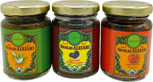 Nicolas Alziari Antipasti-Set Provence Gemüseaufstrich 240 g - Bild 1