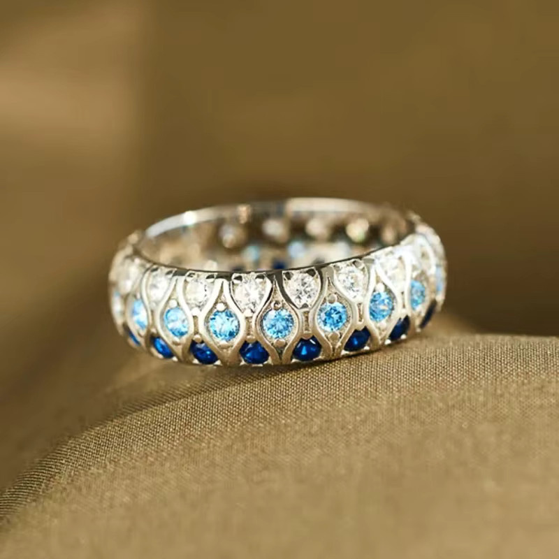Huitan Ring, Silber, Zirkonia, Damen - Bild 3