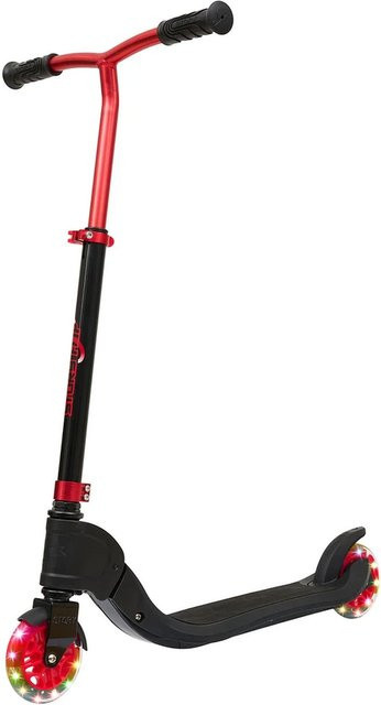Kinder-Scooter Flip LED, rot - Bild 1