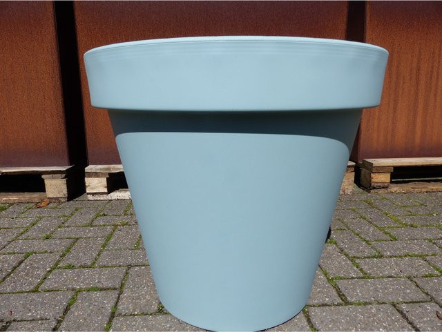 Pflanzkübel E&K in Mint, runder Blumentopf für Indoor und Outdoor, Durchmesser: 60 cm - Bild 1