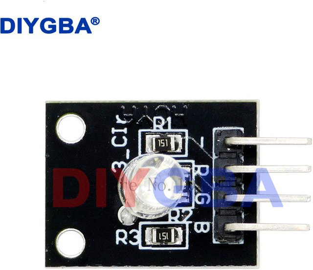 10er Set DNIGEF KY-016 RGB LED Sensor Module für Arduino DIY Starter Kits, Mehrfarbig - Bild 1