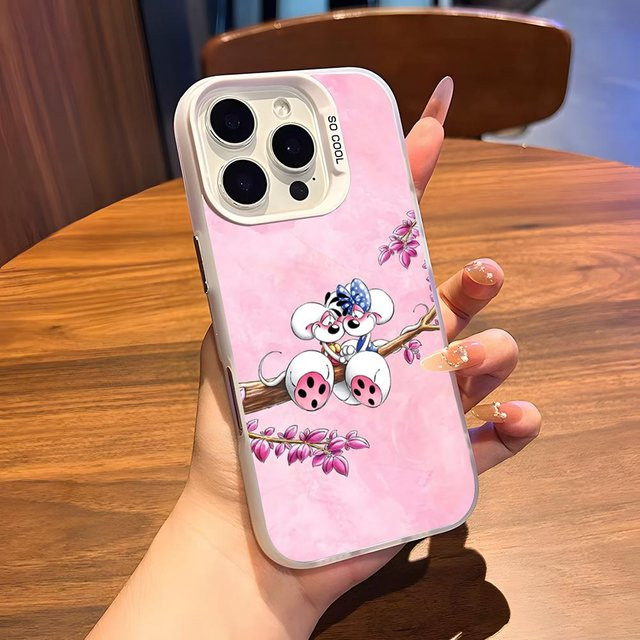D-Diddl Handyhülle Bumper Case für iPhone in Silber und Weiß - Bild 1