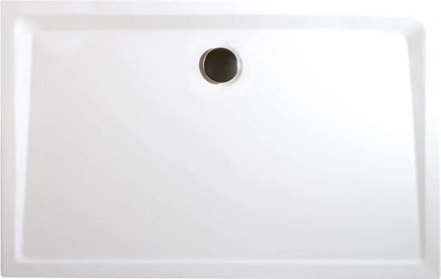 Schulte Duschwannen-Set Extraflach Rechteck Alpinweiß B/T: 140 x 90 cm - Bild 1