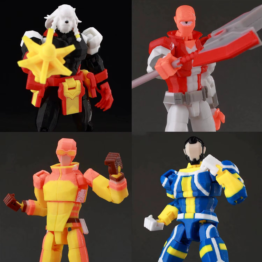 Bandai Lucky 13 Invincible Boy Conquer Omni Actionfigur, Anime-Modell, Einzelfigur - Bild 2