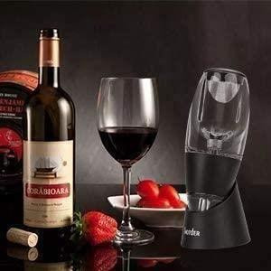 Magic Decanter Weinbelüfter mit Netzfilter von INNOVACASA, transparent - Bild 4