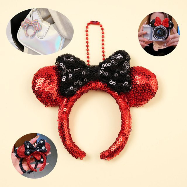 HEROCROSS Schlüsselanhänger Mickey Mouse Ohren, Unisex - Bild 1