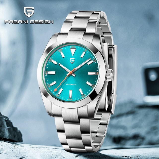 Pagani Design Armbanduhr Automatik, Edelstahl, Saphirglas, Herren - Bild 1