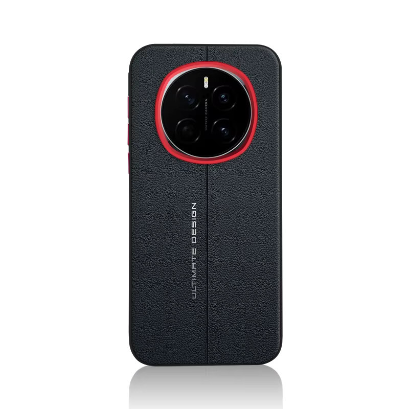 ELVEV Business PU-Leder Schutzhülle für Honor Magic 7 Pro, 7 Lite, X60 Pro, X9C, 7 RSR in Schwarz mit weicher TPU-Kante und ultradünner Abdeckung - Bild 4
