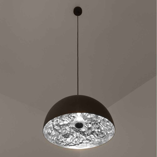Catellani & Smith Stchu-Moon 02 Pendelleuchte in Blattsilber mit Durchmesser: 60 cm - Bild 1