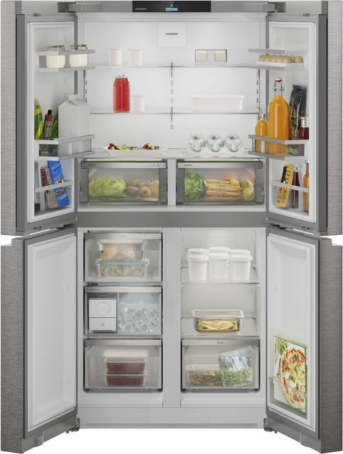 Liebherr French Door Side-by-Side Kühlschrank MSDD 9012-20 in Silver/Edelstahl - Bild 1