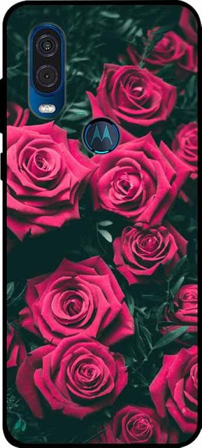 Schutzhülle für Motorola One Action und Moto One Vision aus weichem Silikon in Schwarz - Bild 1