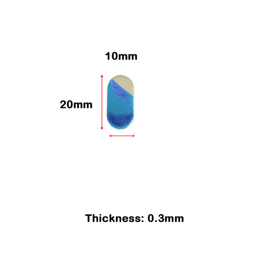 TingDong 10 Stück Magnetische Metallplatten für Auto-Handyhalterungen, Universelle Eisenblech-Scheiben als Aufkleber-Halterung für dein Mobiltelefon - Bild 3