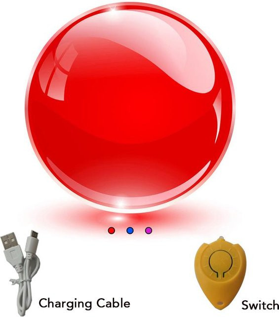 Yiran toy Magischer fliegender Ball Pro Spinner, Fernsteuerungsdrohne, rot - Bild 1