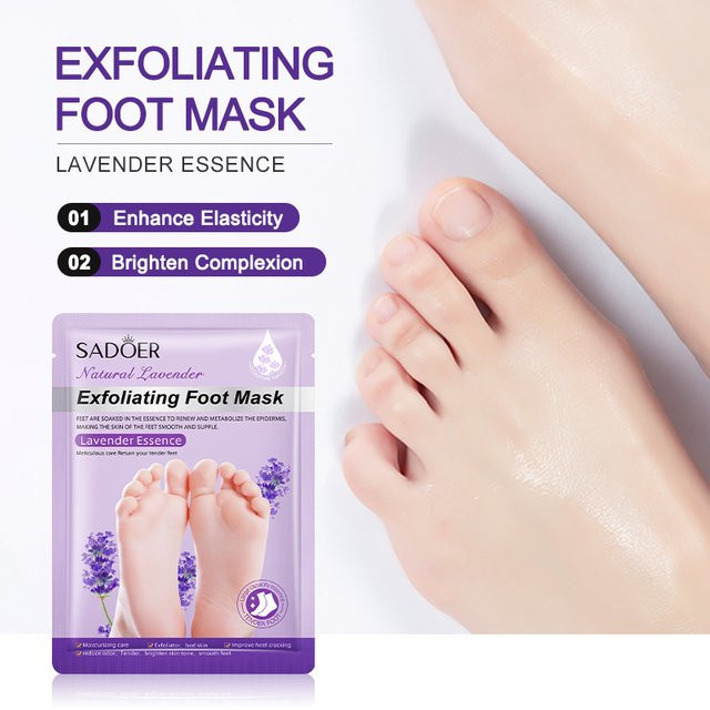SADOER Peeling-Fußmaske, Unisex - Bild 1